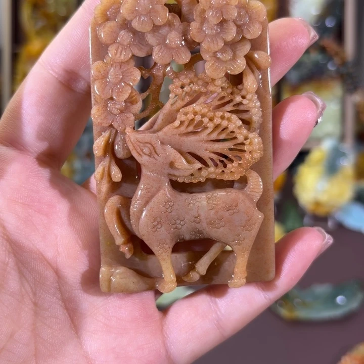 未镶嵌蛇纹石玉颈饰