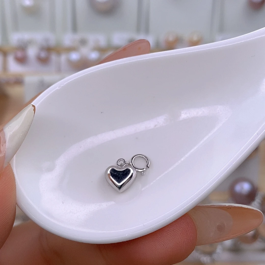 冰***薇淡水珍珠银S925镶嵌颈饰