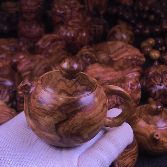 黄花梨/降香黄檀手串/手链休*壶