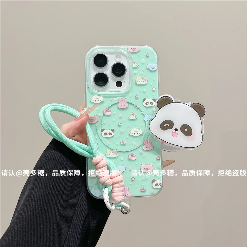 二合一果冻壳磁吸适用苹果16/iPhone手机壳15promax防摔14/13爆款