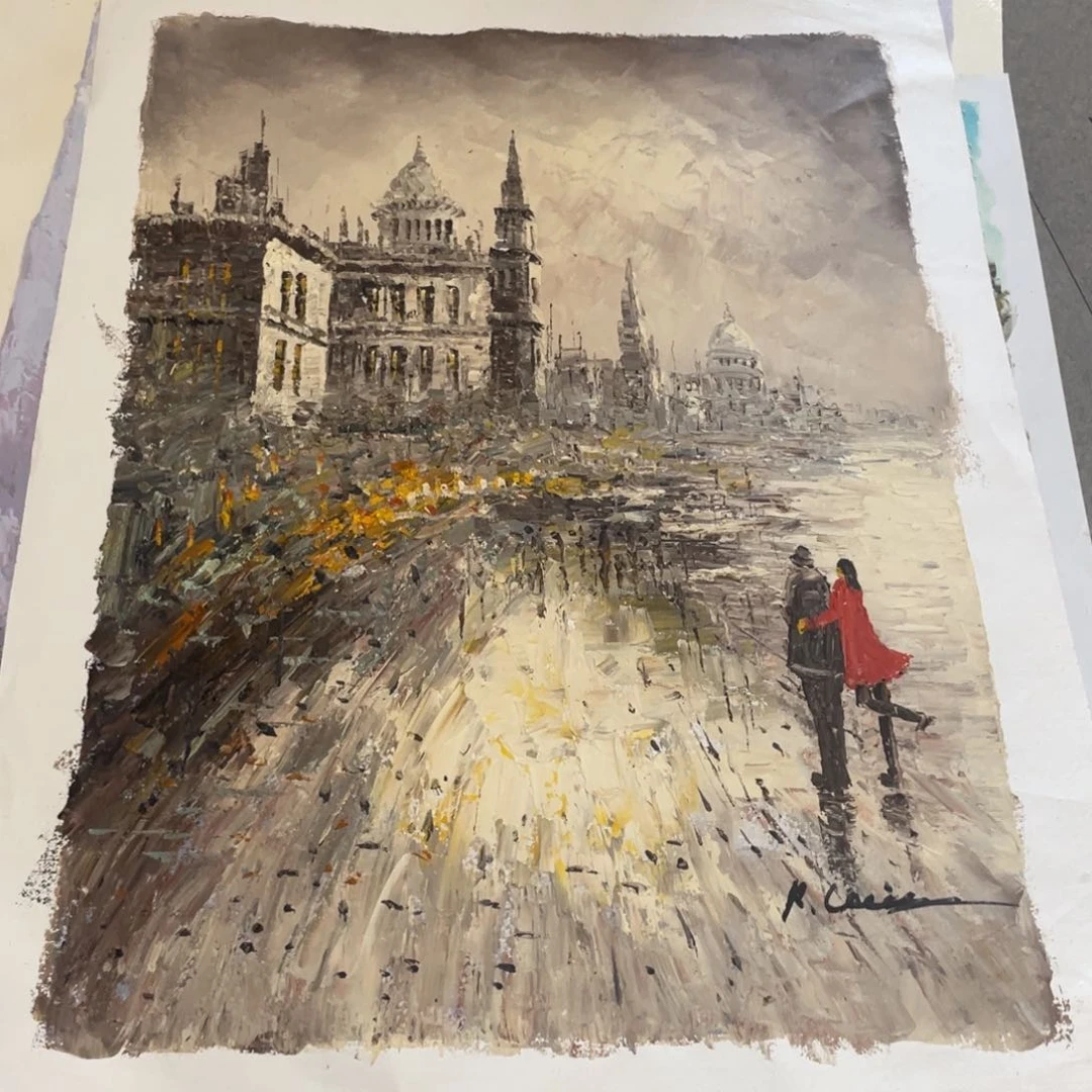 油画油画作品入选5070