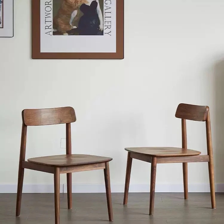 北美黑胡桃木蝴蝶椅子