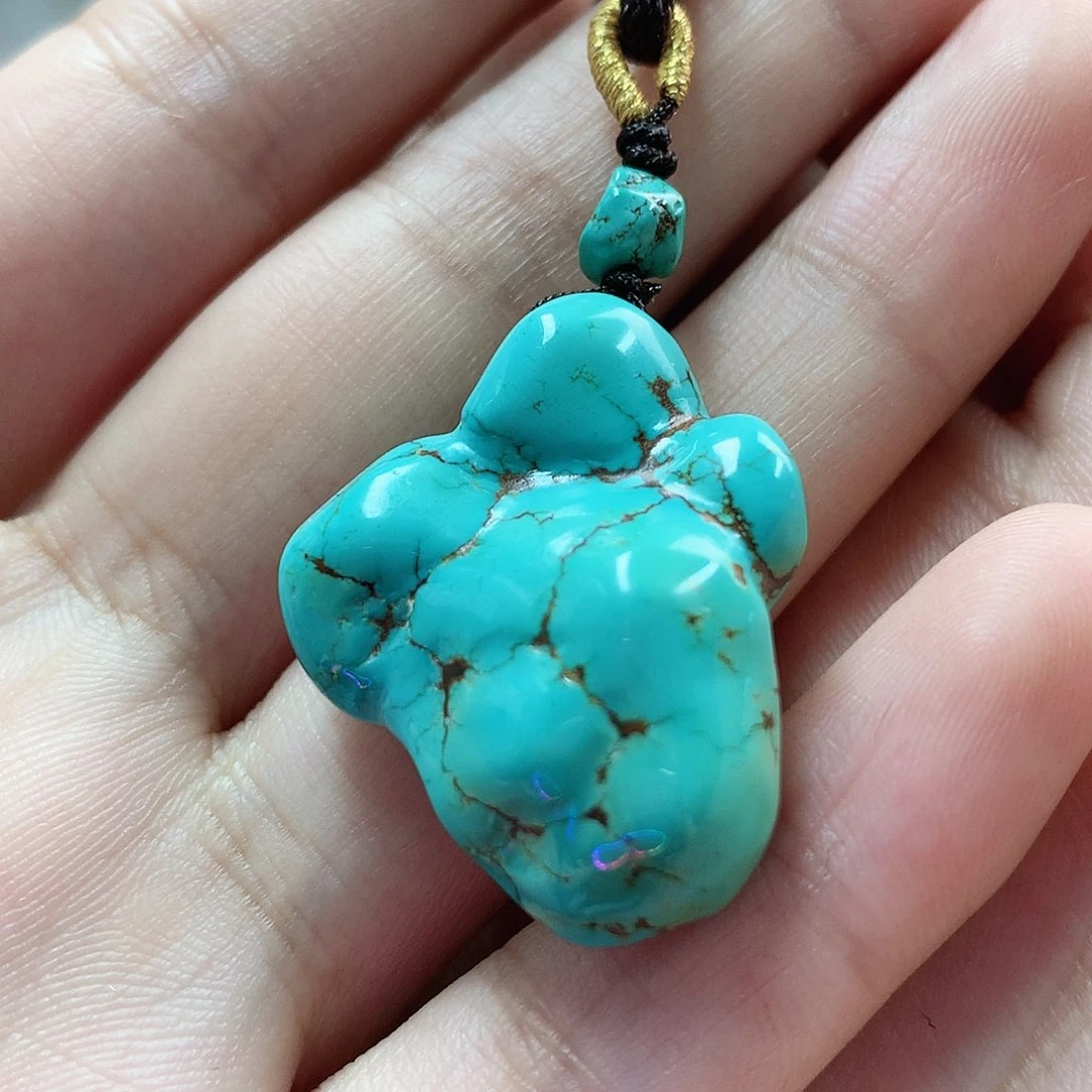 未镶嵌绿松石珠宝奇石