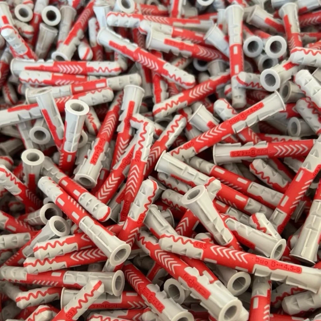 尼龙膨胀螺丝双色膨胀管空心砖泡沫墙加气砖电视吊柜专用膨胀锚栓