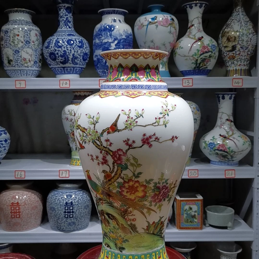 瓶舍**得景德镇陶瓷花瓶摆件