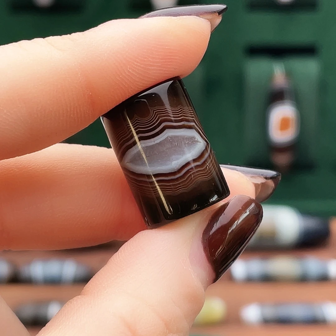 玛瑙/玉髓合金珠宝半成品