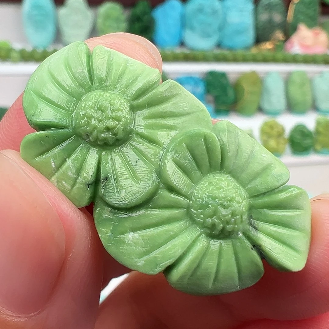 绿松石未镶嵌吊坠(不含链)