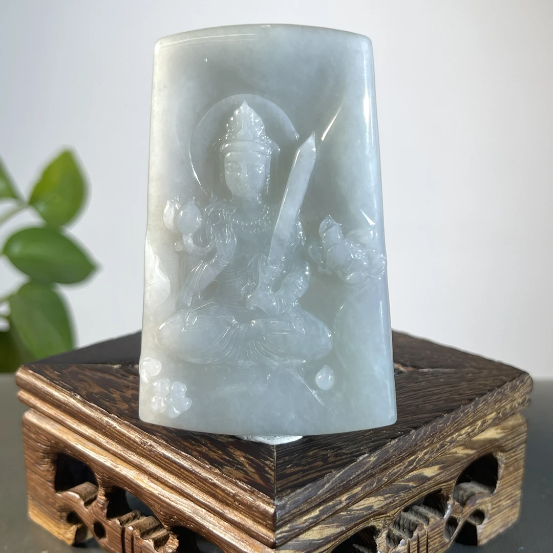 JTA12-54 天然缅甸A货翡翠 虚空藏