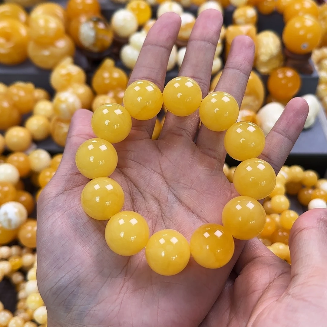 琥珀未镶嵌珠宝奇石20mm同料