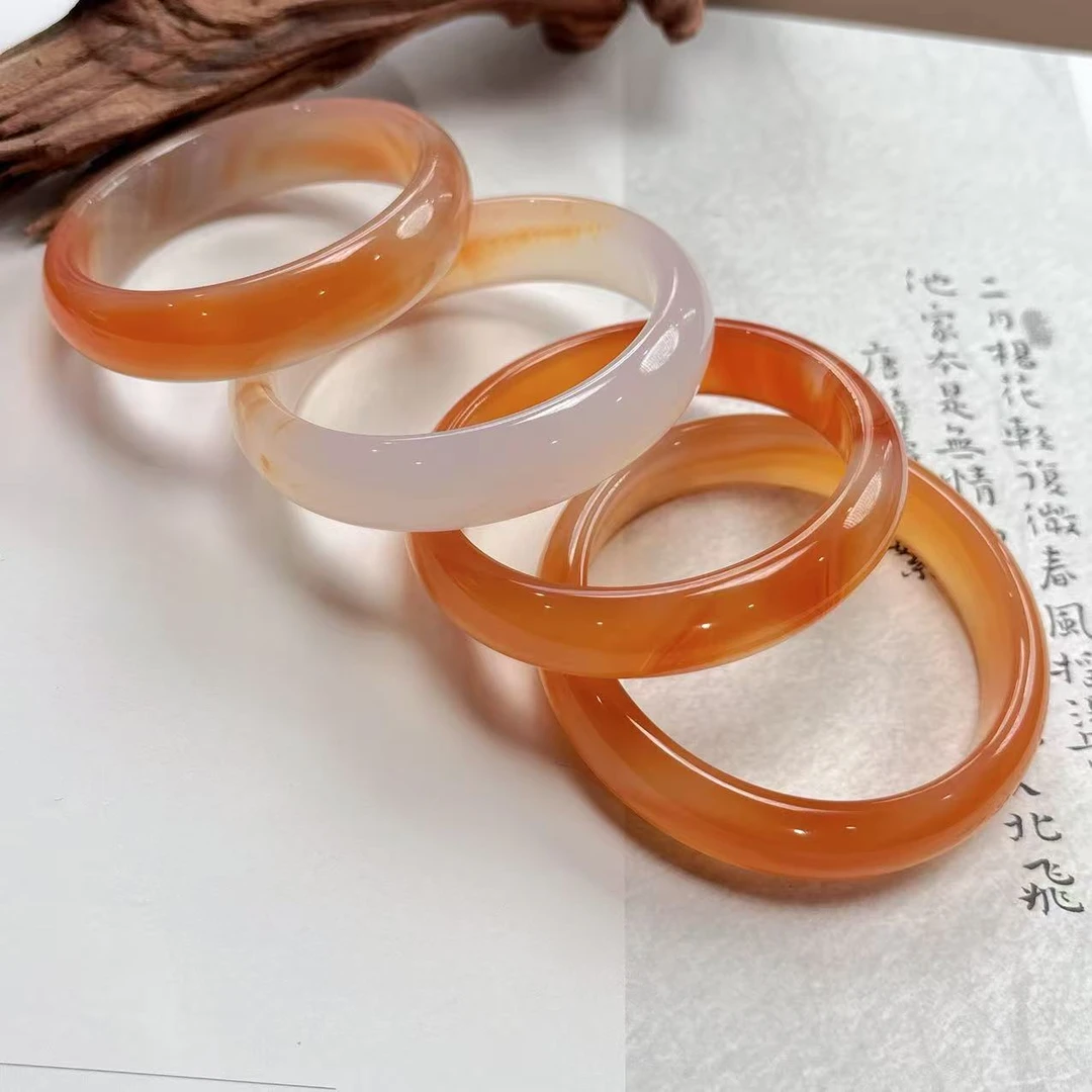 《老猪严选》天然玛瑙锦鲤手镯多样性发货拍一发一