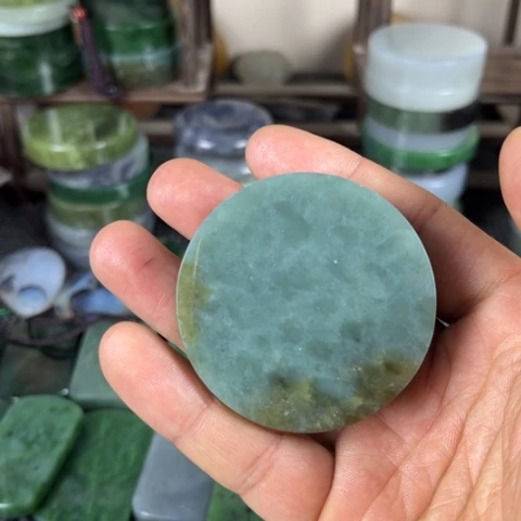 和田玉珠宝半成品未镶嵌