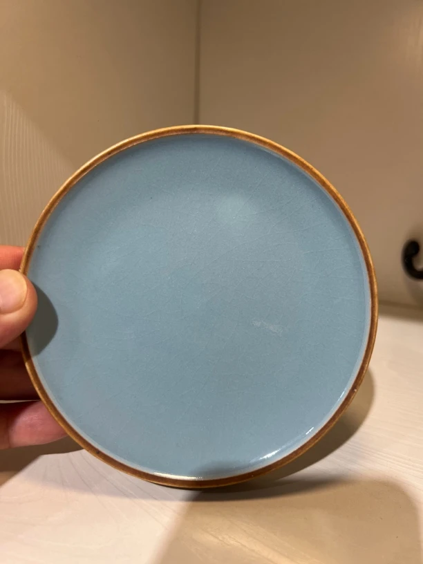 钧瓷壶承纯手工手拉坯跳刀工艺