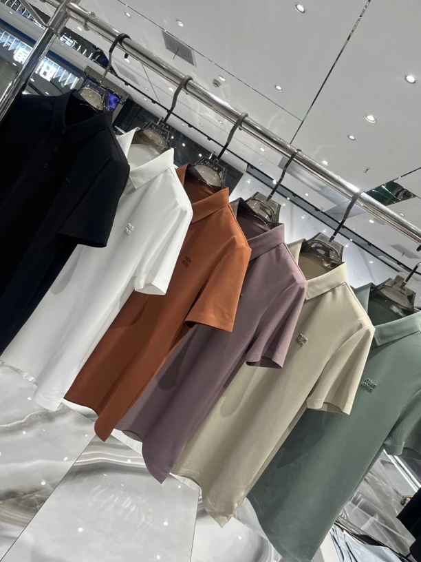 26502男士高端货夏季polo纯色翻领衫