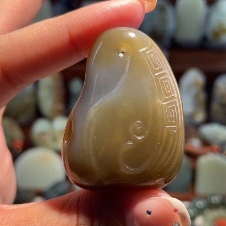 和田玉颈饰未镶嵌C****吊坠