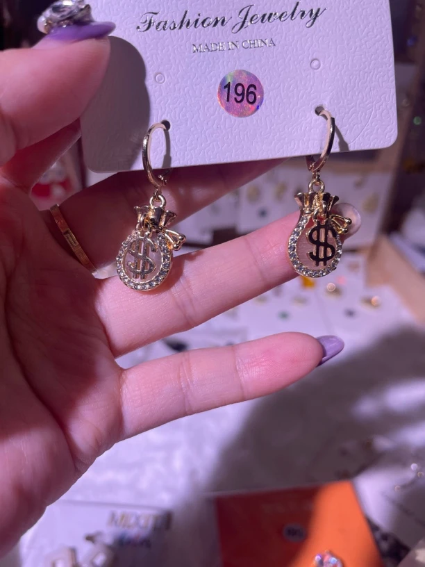 钛钢锆石耳饰 耳饰气质百搭经典精美精致