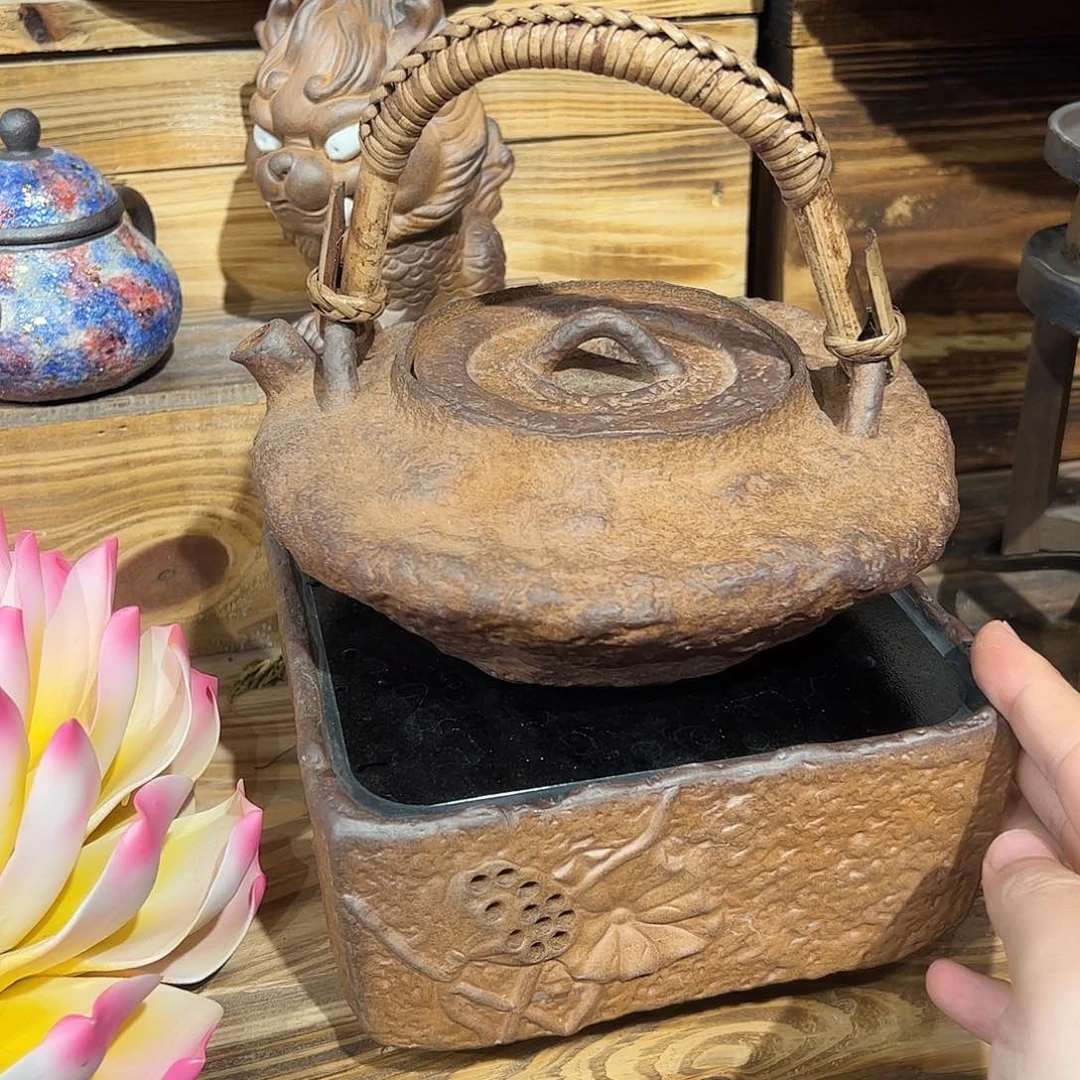 原矿粗陶裸烧工艺，越养越润出彩