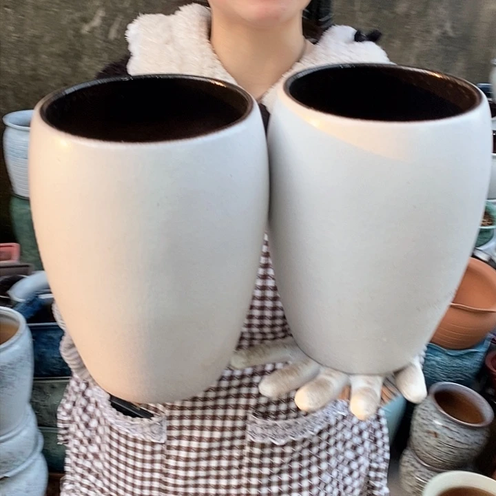 紫砂花盆正品口15高23