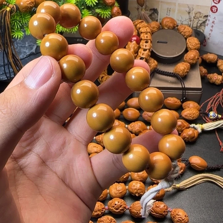 手串/手链橄榄核猴头光珠