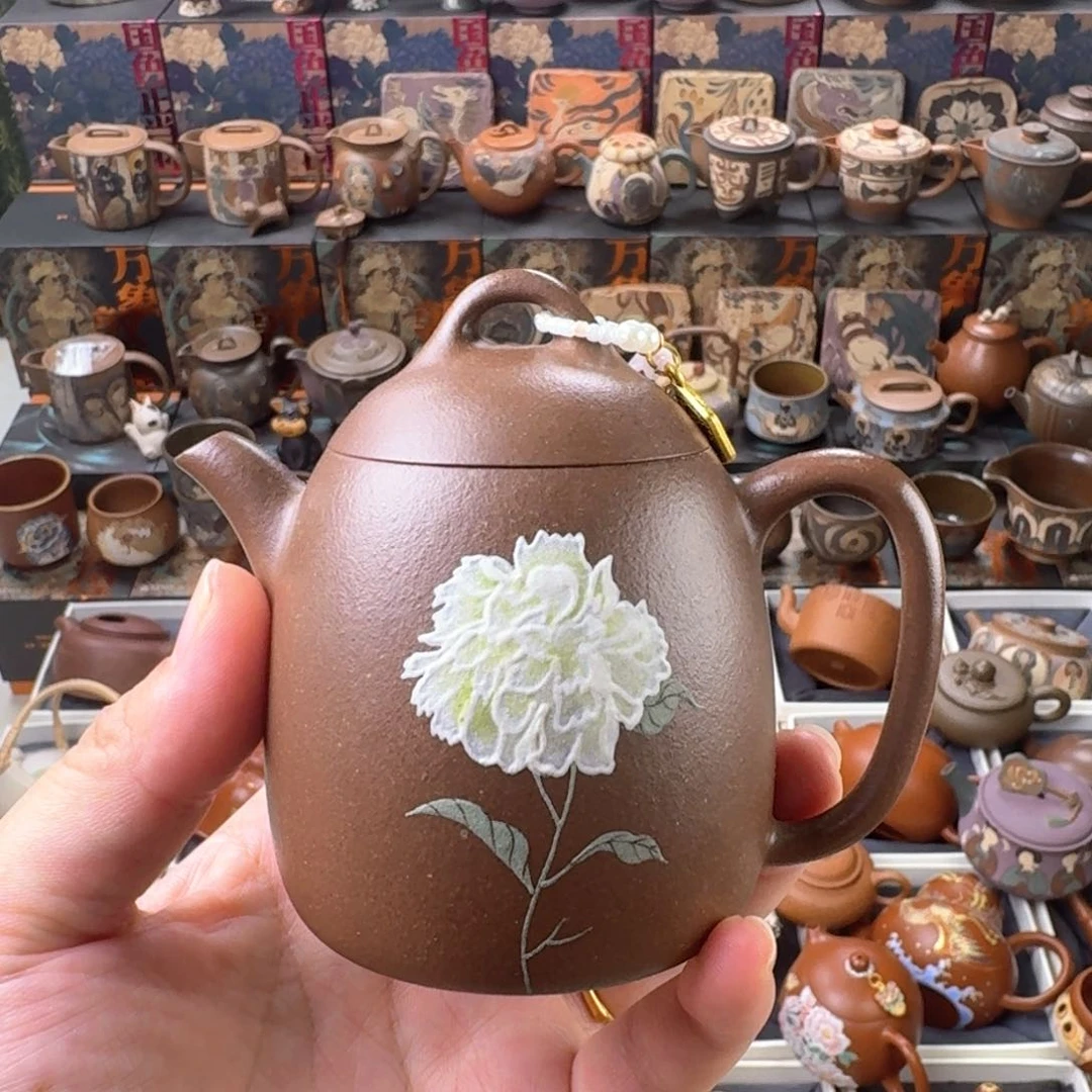 茶壶紫砂150ml原矿精工半手