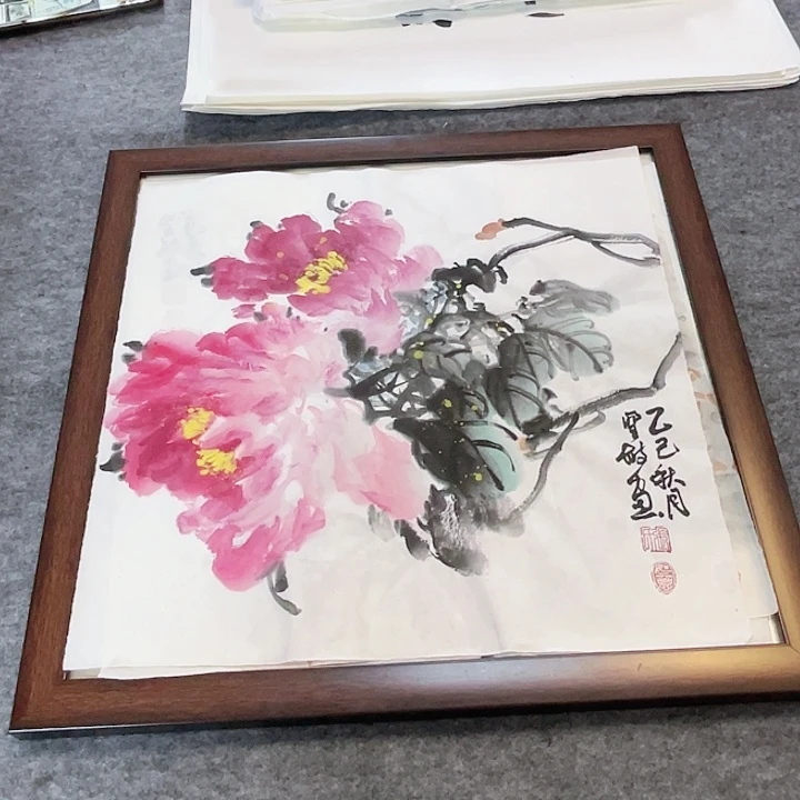 国画张圣敏先生纯手绘作品