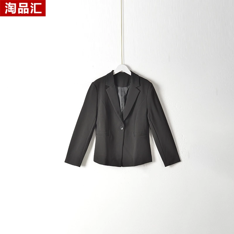 【专柜捡漏F-2】深圳中高端女装OLSC-外套1150-黑色正码