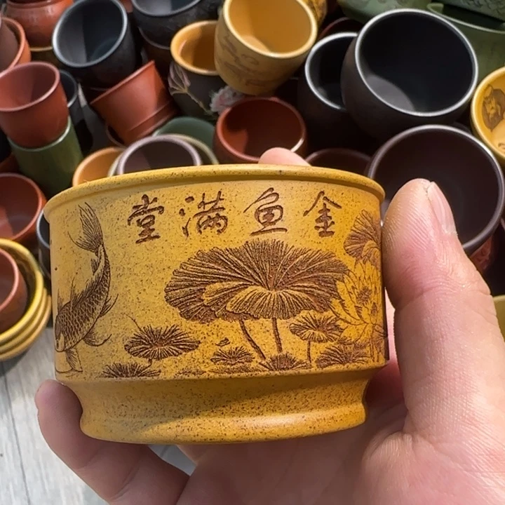 茶杯紫砂全手工制作工艺