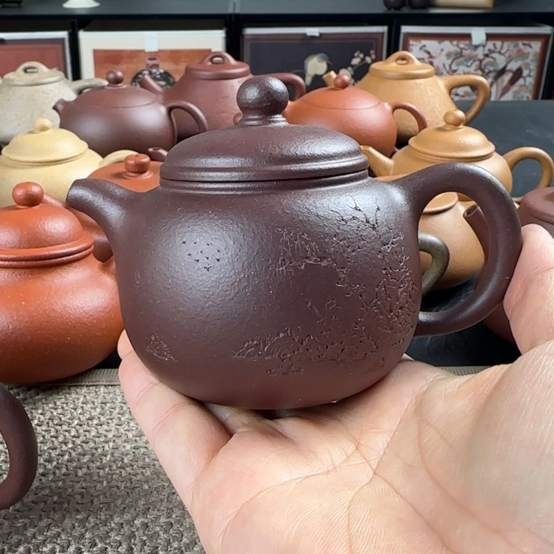 紫砂茶壶微瑕匏尊