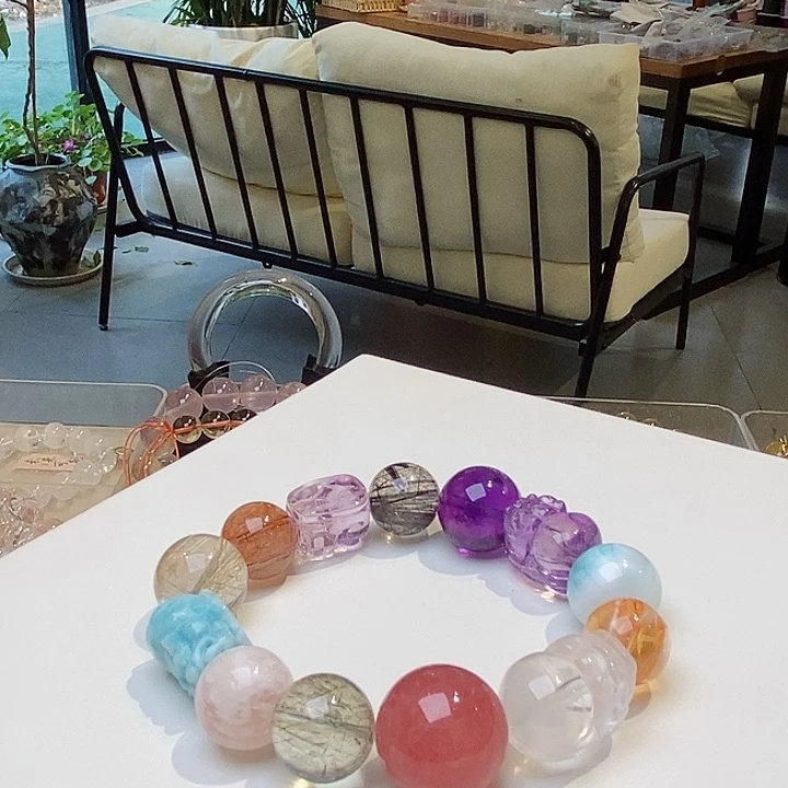 水晶手链未镶嵌手链