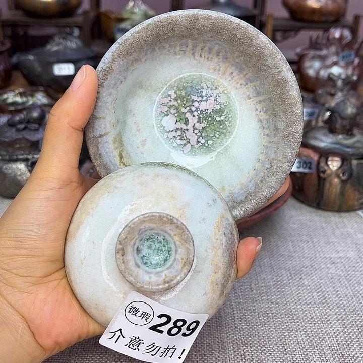 裸柴烧陶瓷手工茶器