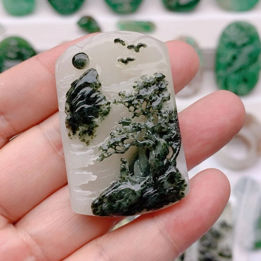 独山玉未镶嵌颈饰随*