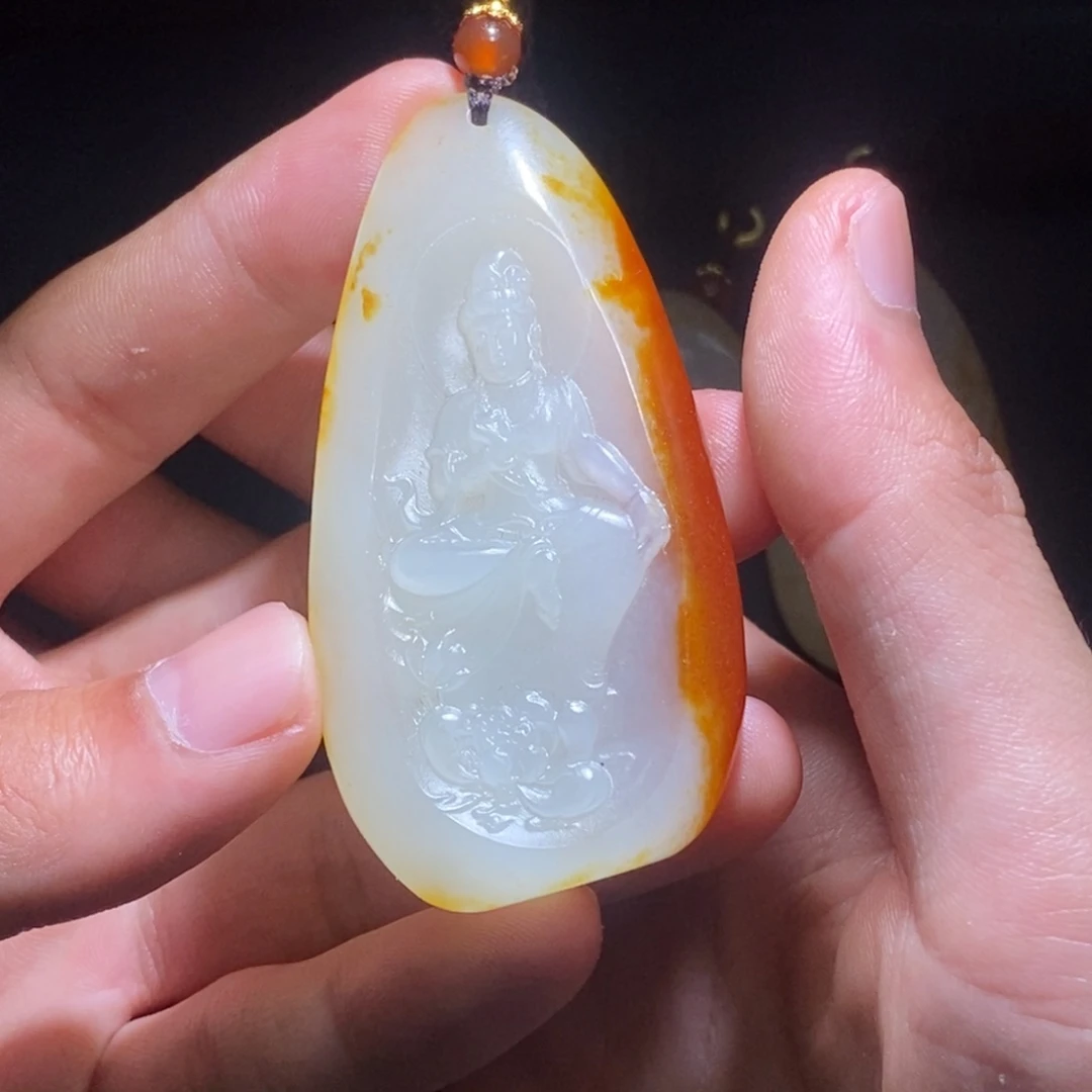 未镶嵌和田玉挂件d