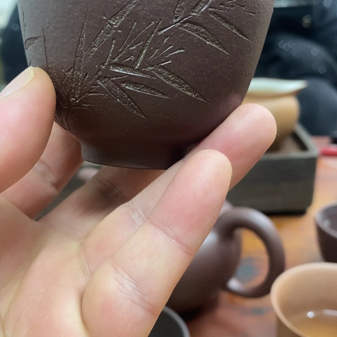 紫砂茶杯宜兴紫砂