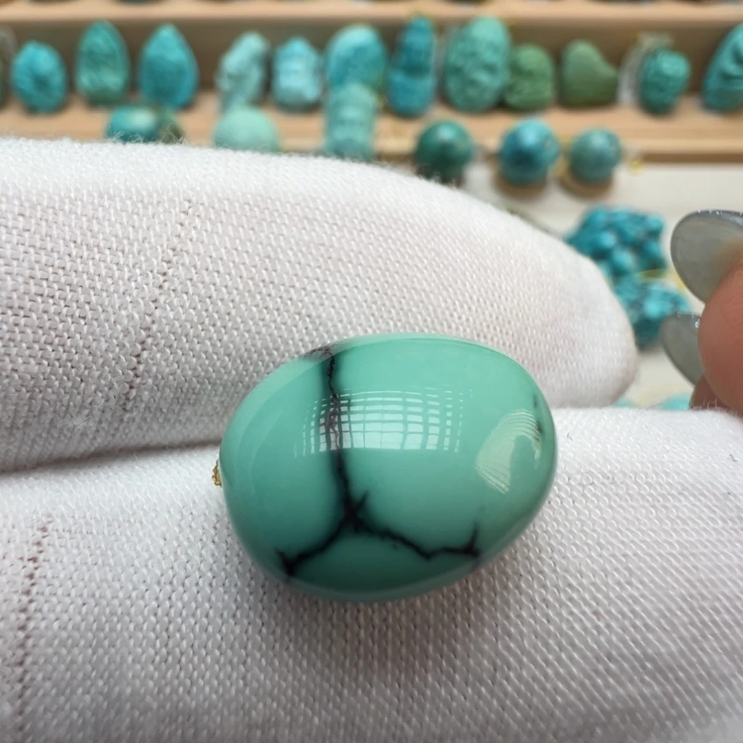 绿松石未镶嵌配饰12.2*15