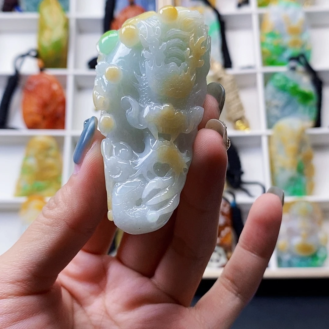 定制翡翠未镶嵌翡翠A货