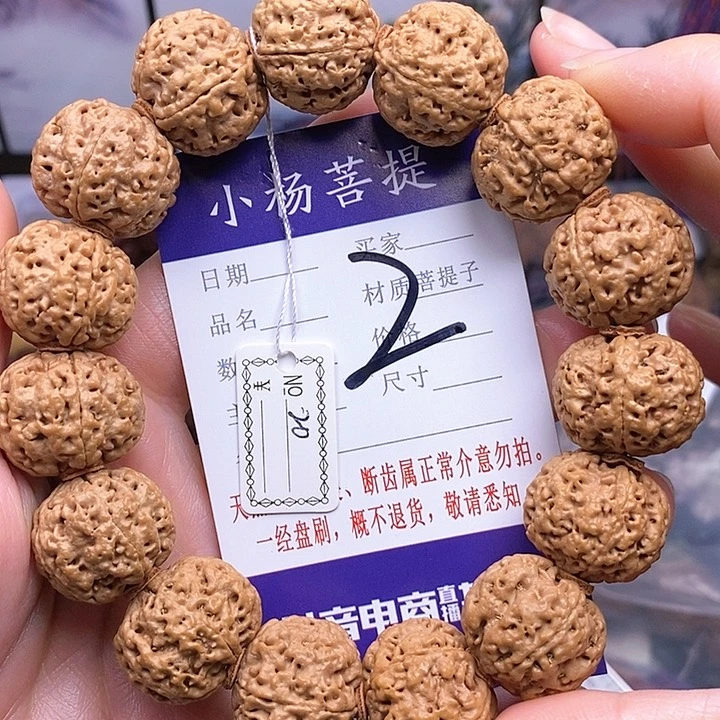 手串金刚菩提20玉珠双龙