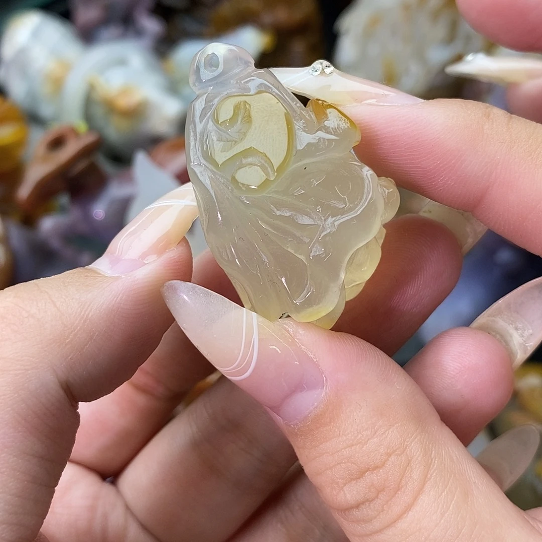 玛瑙/玉髓未镶嵌颈饰
