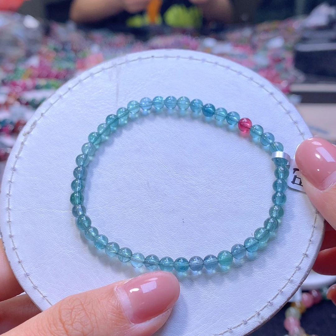 【闪购商品】未镶嵌手链碧玺4.3m净体