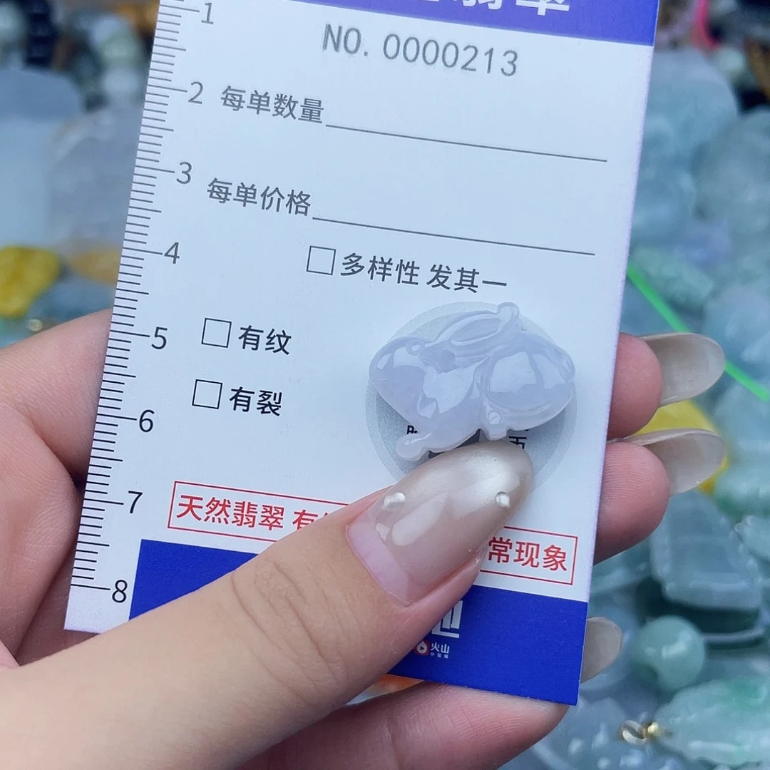 翡翠未镶嵌颈饰213