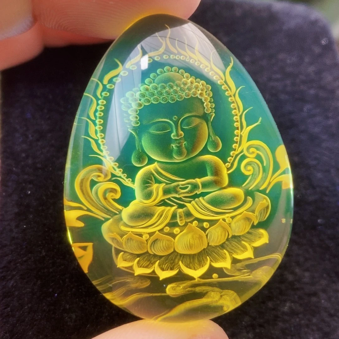 【闪购商品】金珀吊坠(不含链)未镶嵌