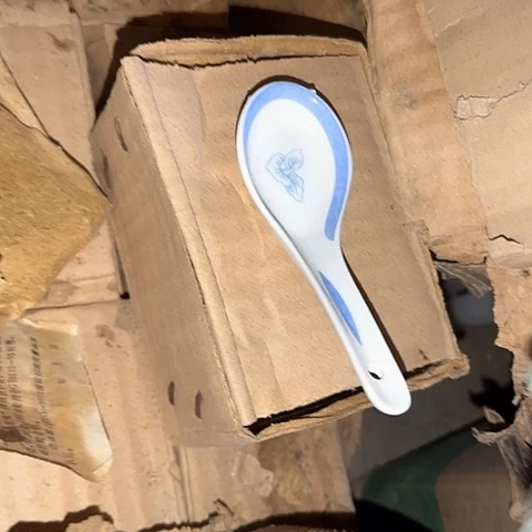 瓷片一盒20个国营厂库存