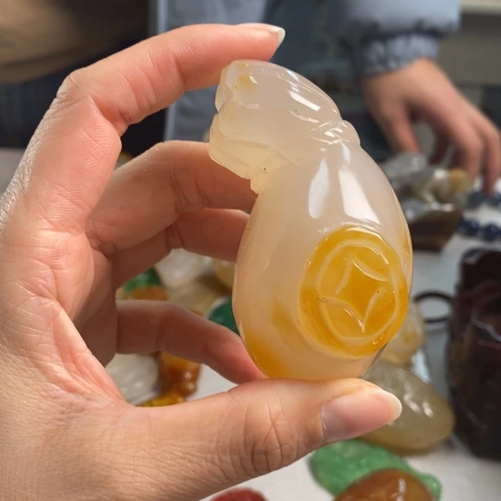 玛瑙/玉髓吊坠(不含链)未镶嵌