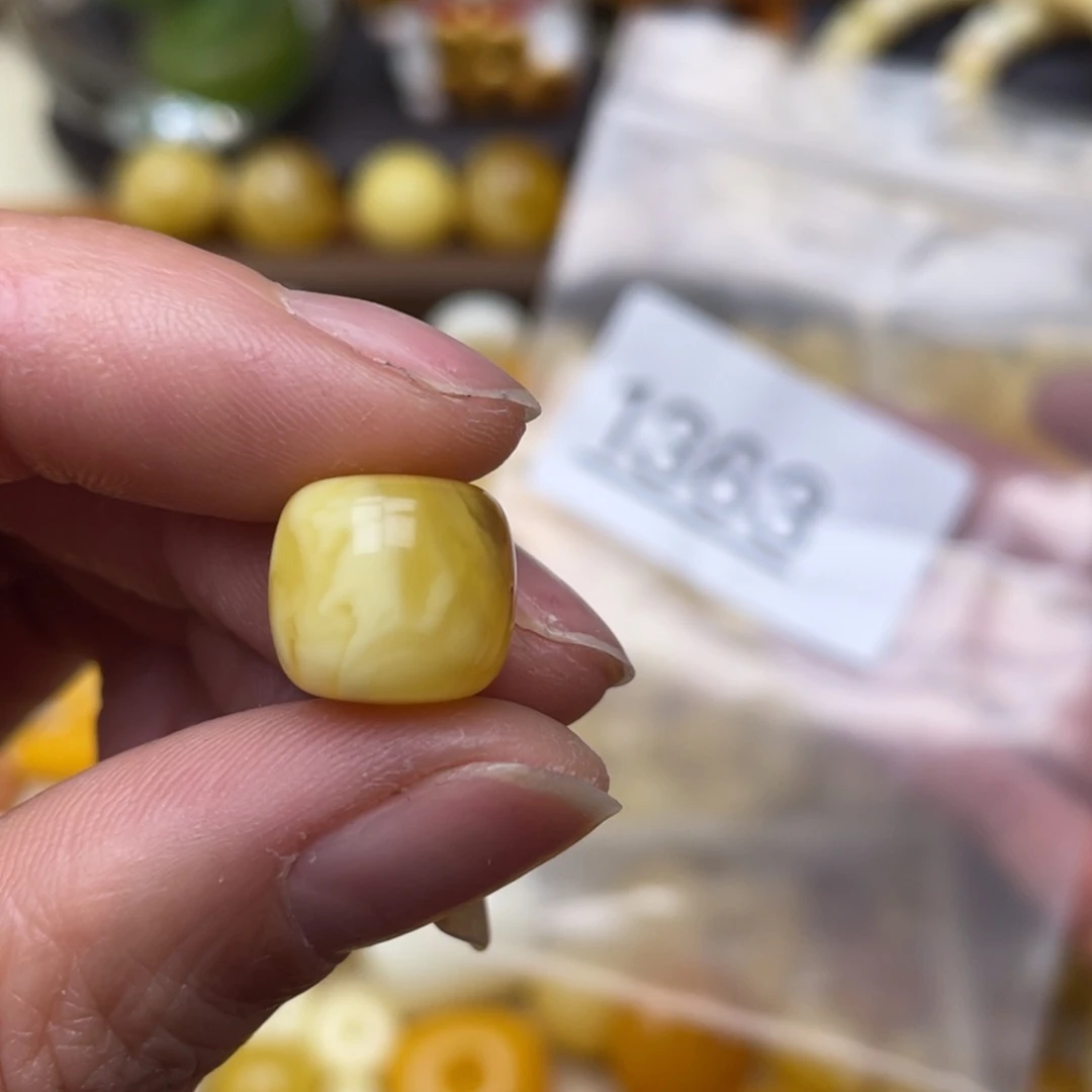 蜜蜡珠宝奇石未镶嵌粉12