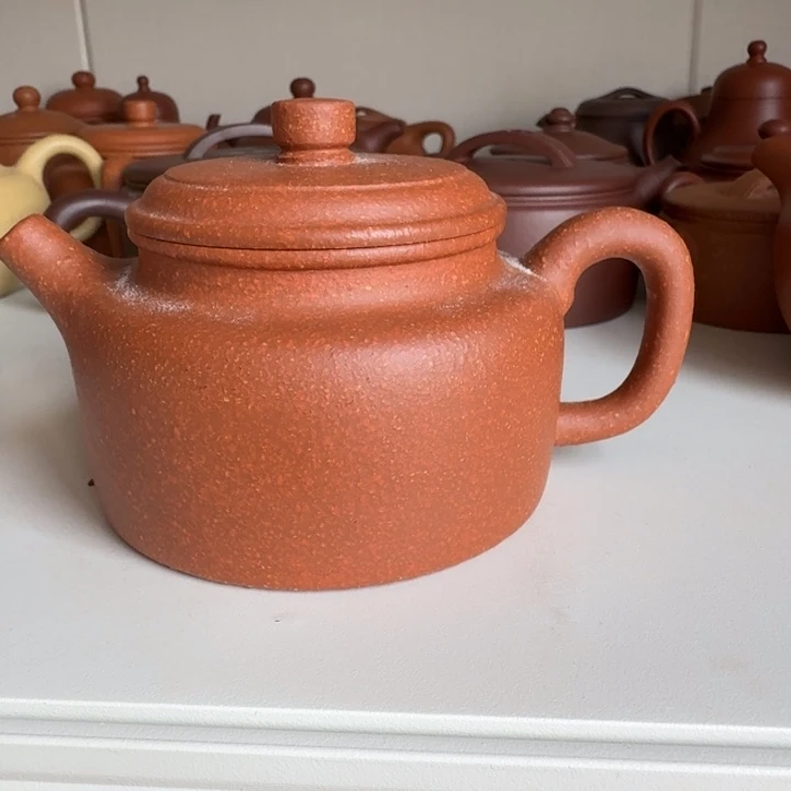 茶杯紫砂红将坡得中240cc