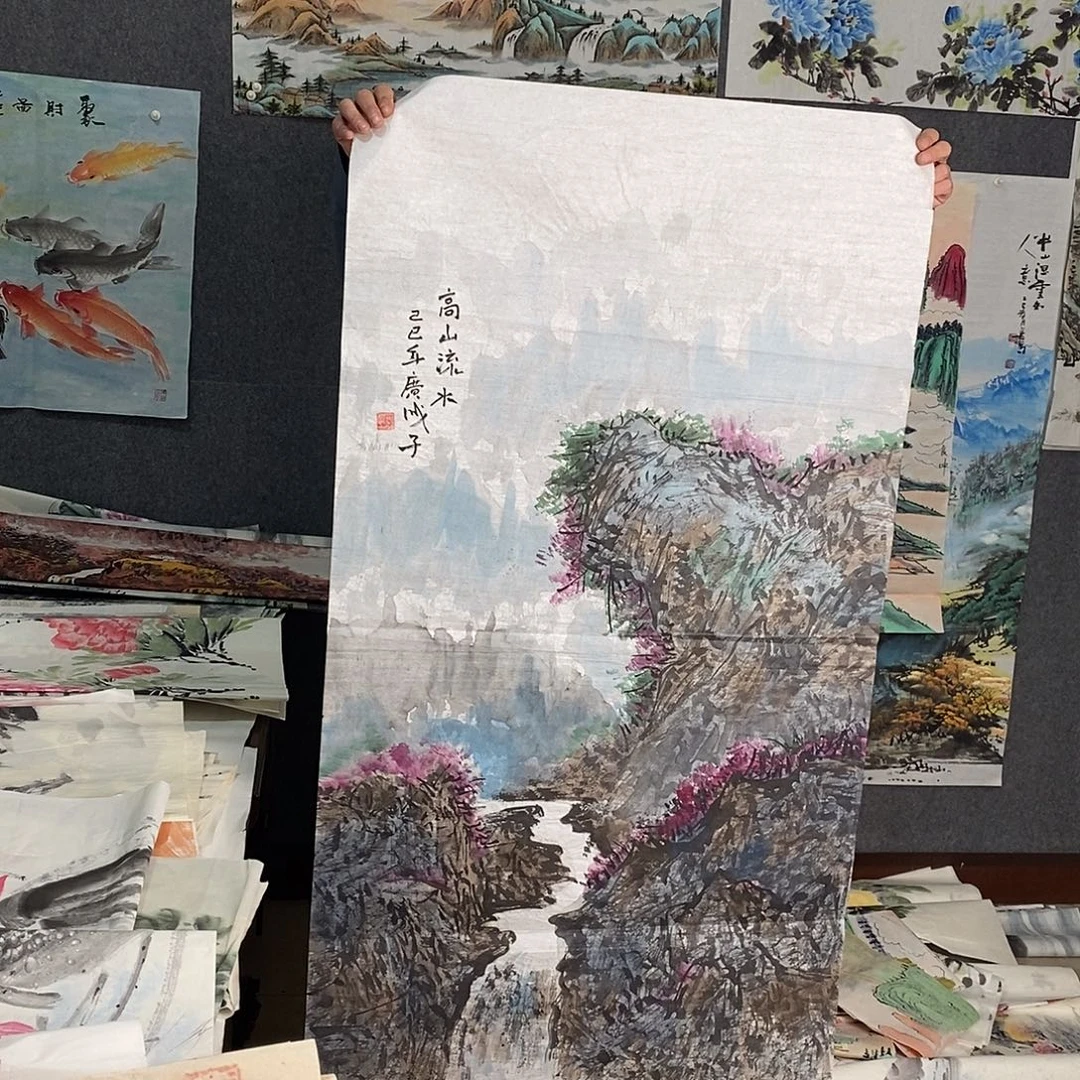 国画纯手写手绘作品76