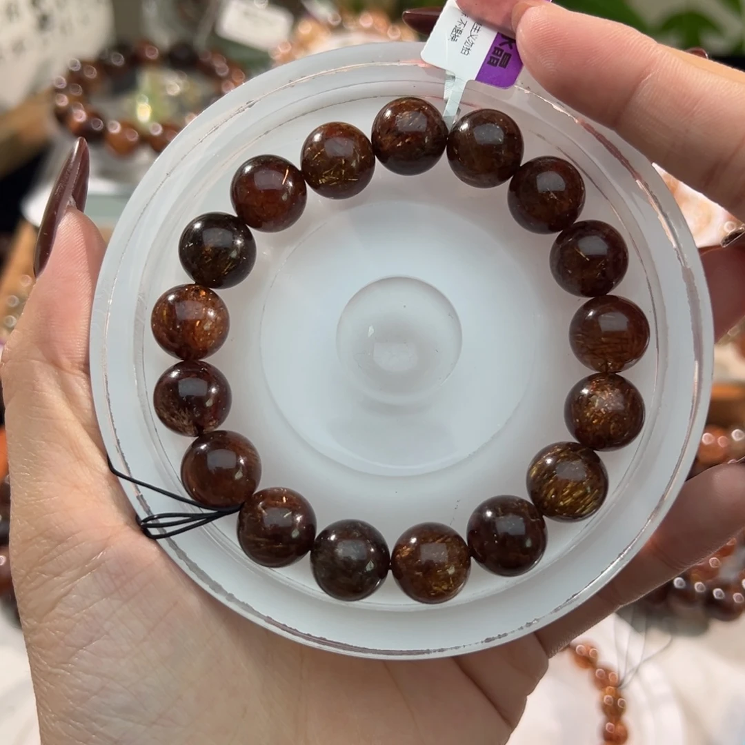 水晶手链未镶嵌黑金超七12