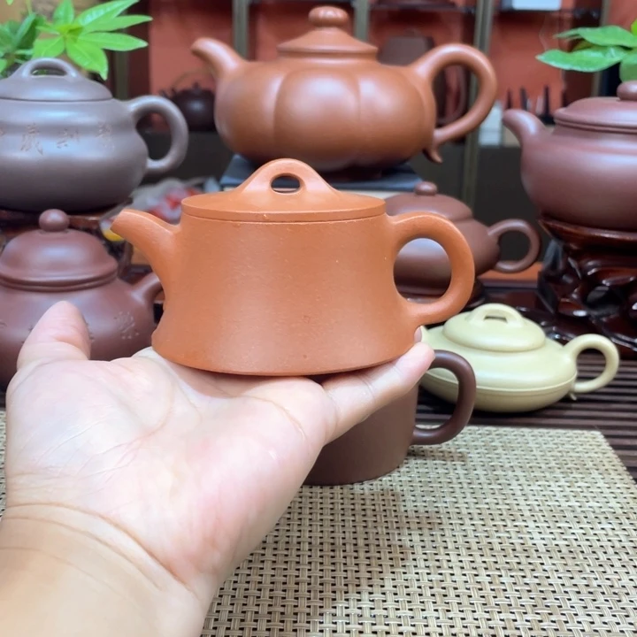 茶壶紫砂降坡泥半手工