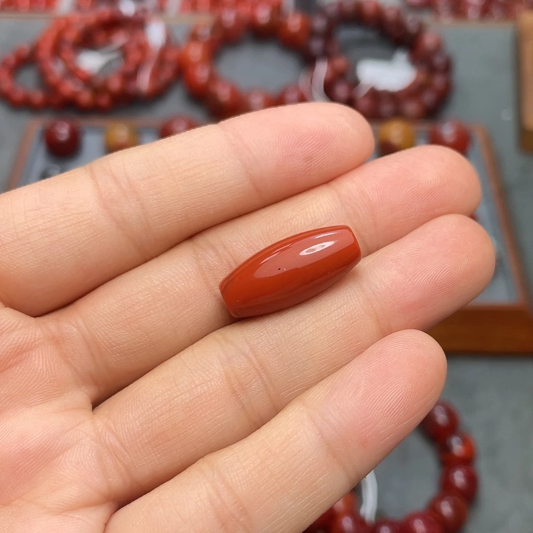 未镶嵌单珠南红玛瑙21