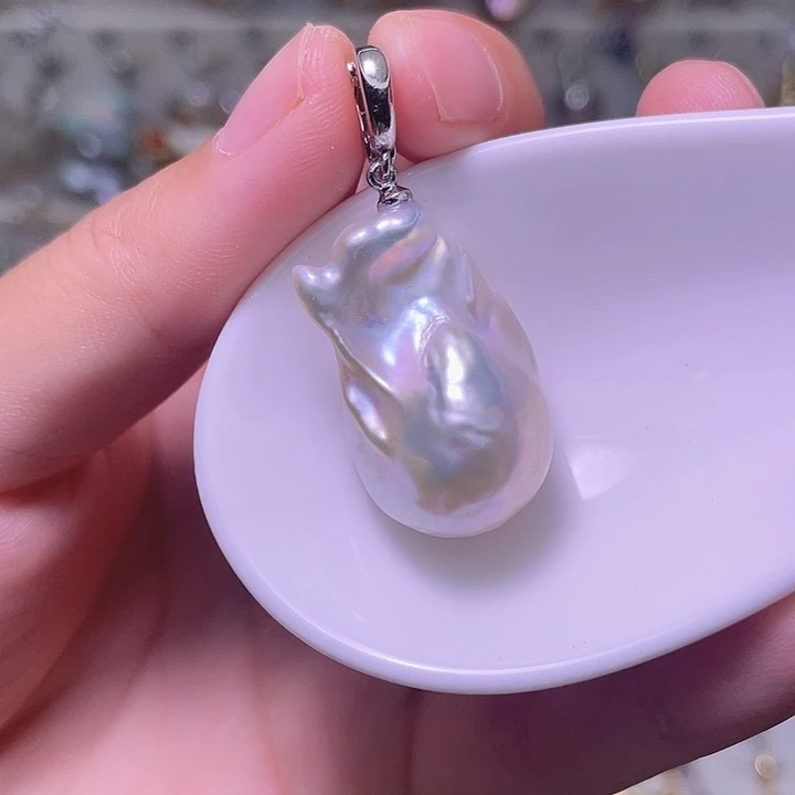 颈饰合金淡水珍珠06