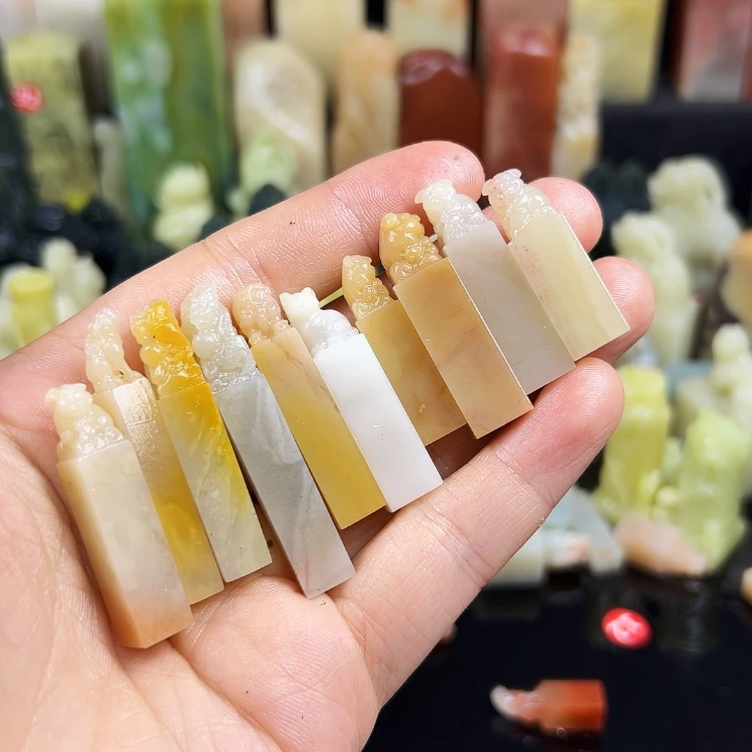 昌化石印石10房石头