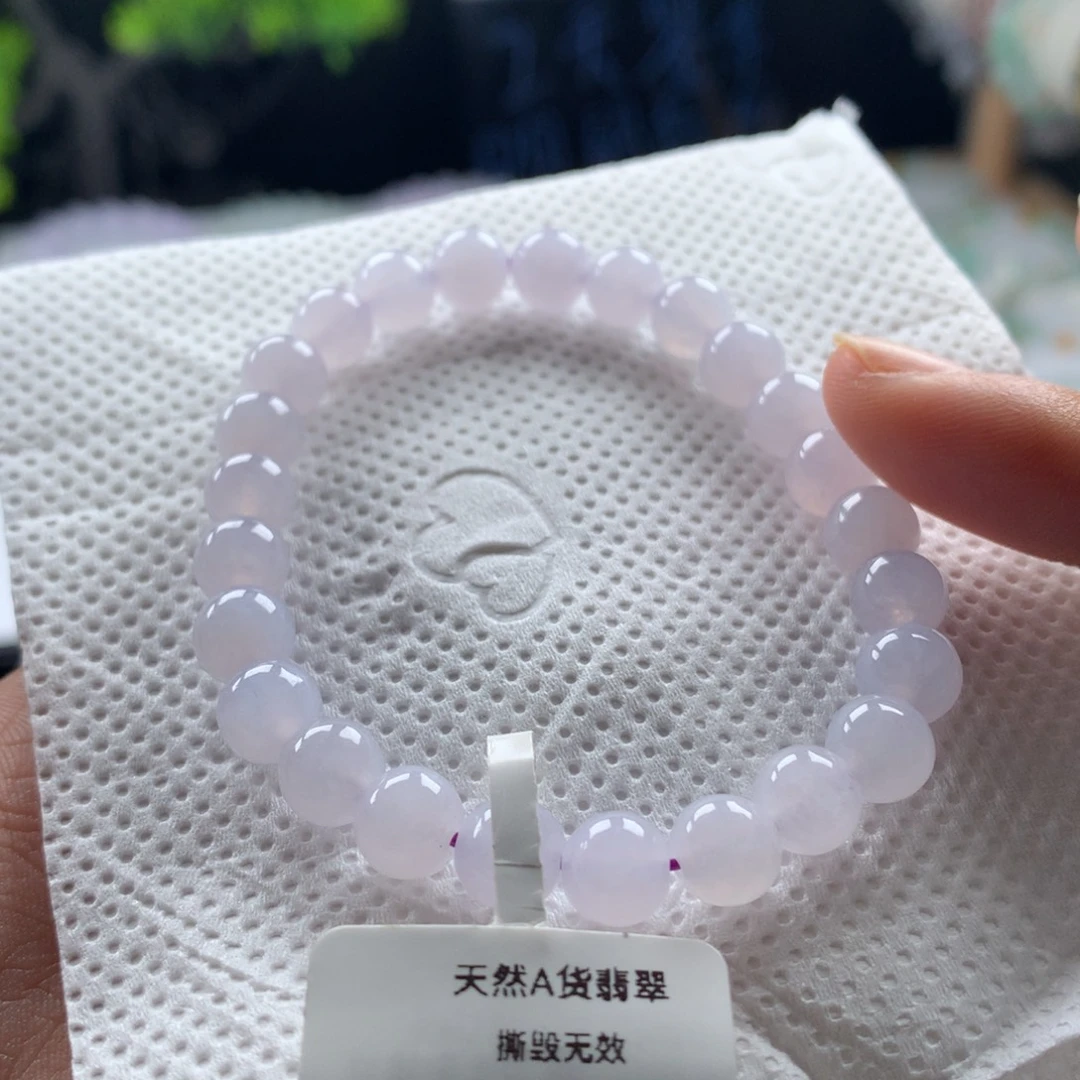 翡翠未镶嵌手链卡7